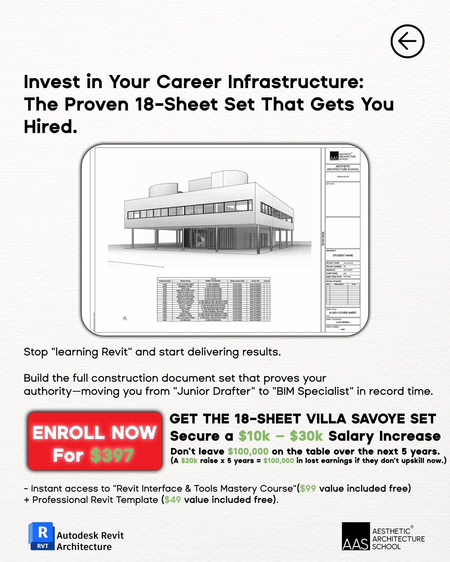 Bundle (Villa Savoye + Interface & Tools Mastery)