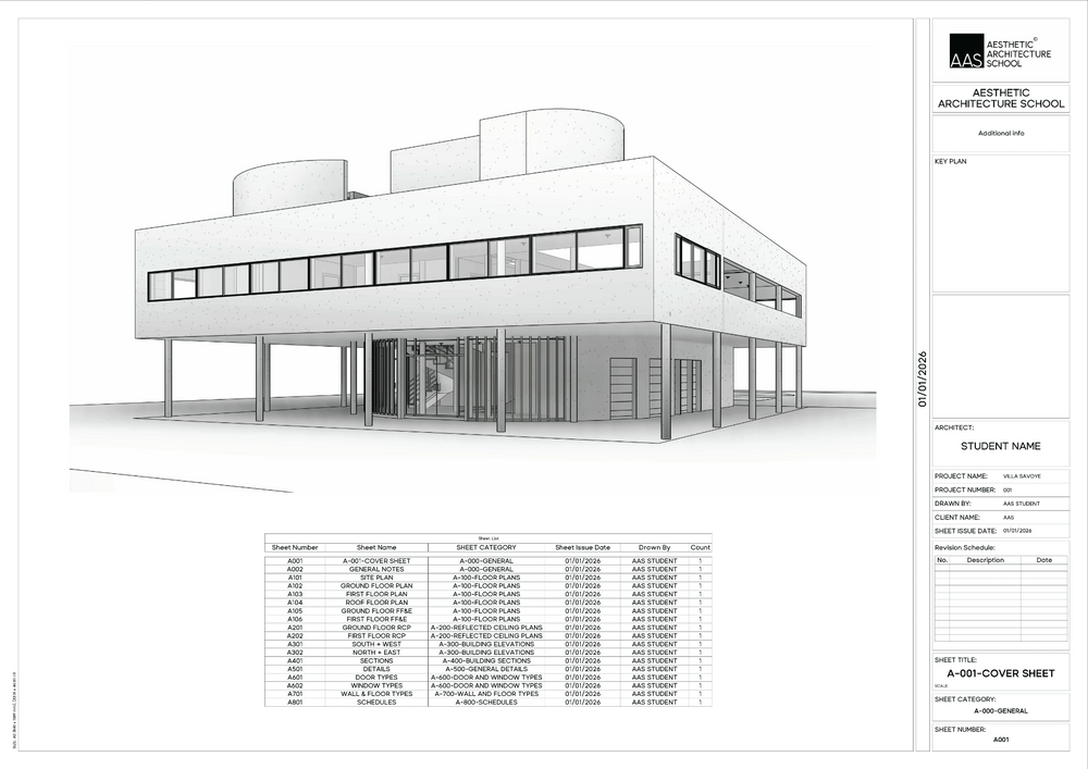 A-001 - Cover Sheet