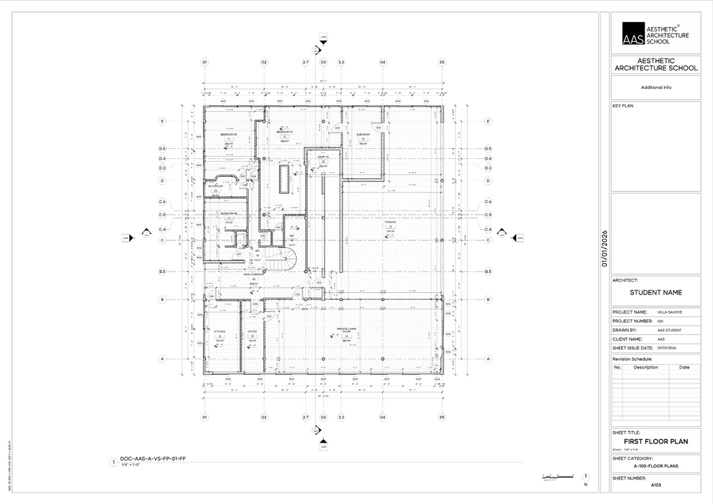 A-103 - First Floor Plan